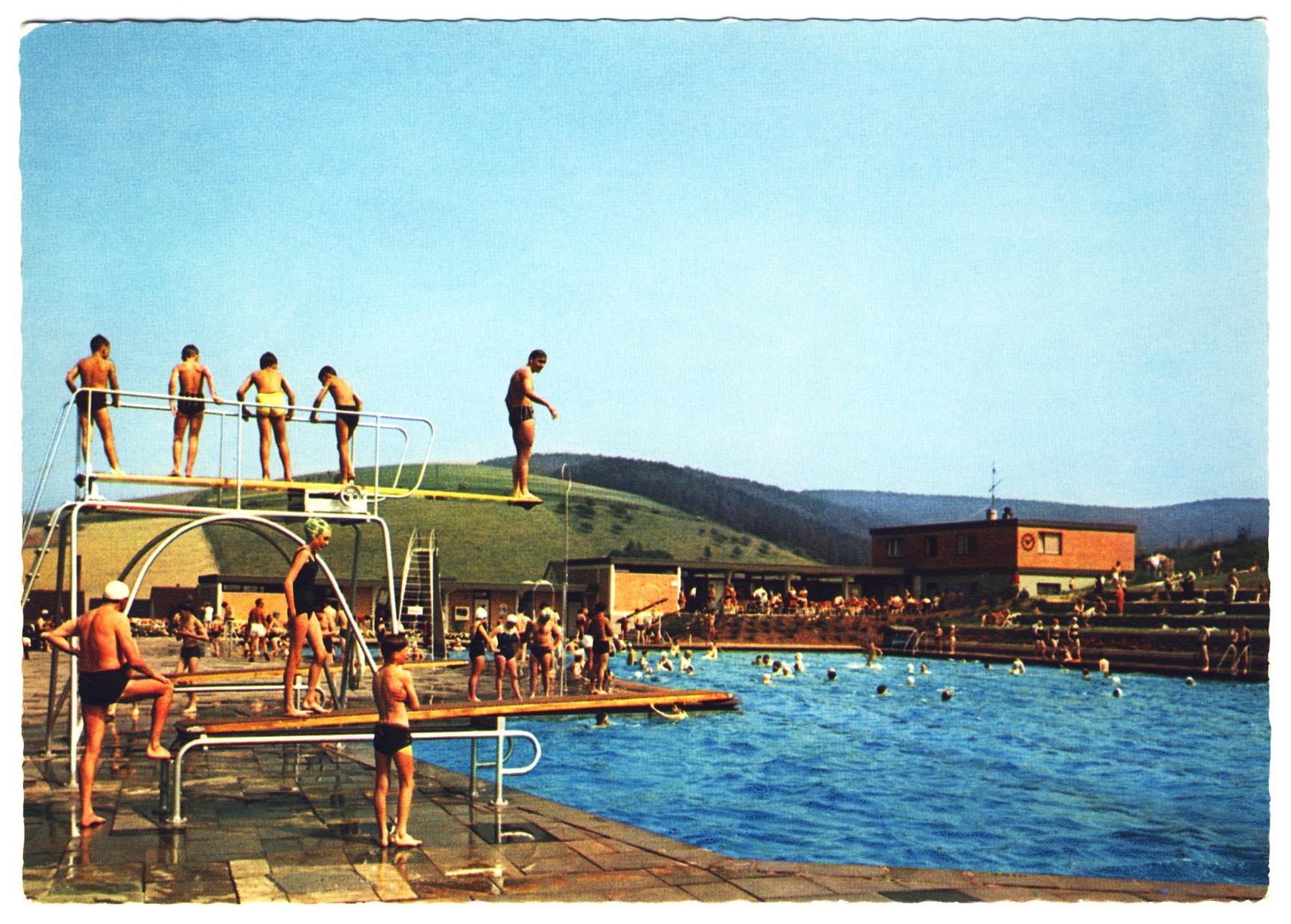 Postkarte (mit Poststempel aus 1979)