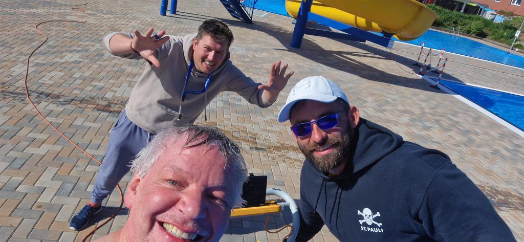 Dominik, Andre und Thorsten