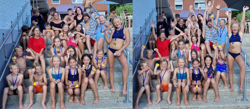 Alle Teilnehmenden der Wasserolympiade am 28.07.2026